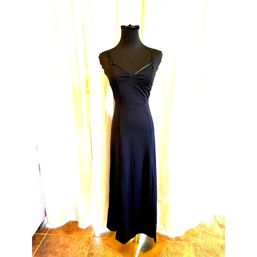 Long Little Black Dress